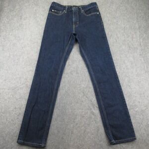 RVCA Men's Jeans Slim Straight Fit Dark Blue Denim Size 29